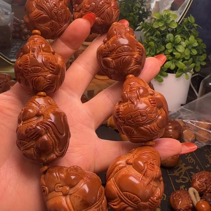 橄榄核手串/手链财神3.23手持