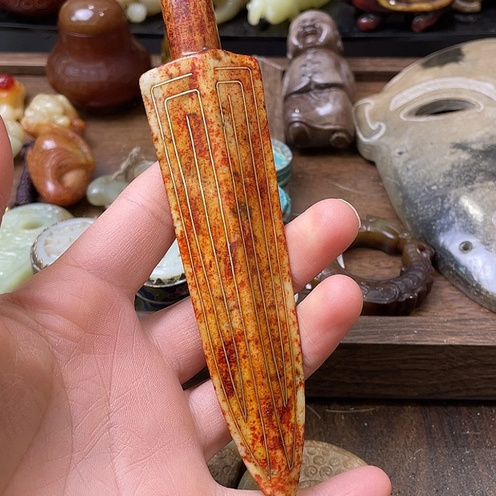 岁***髻和田玉（糖玉）未镶嵌颈饰