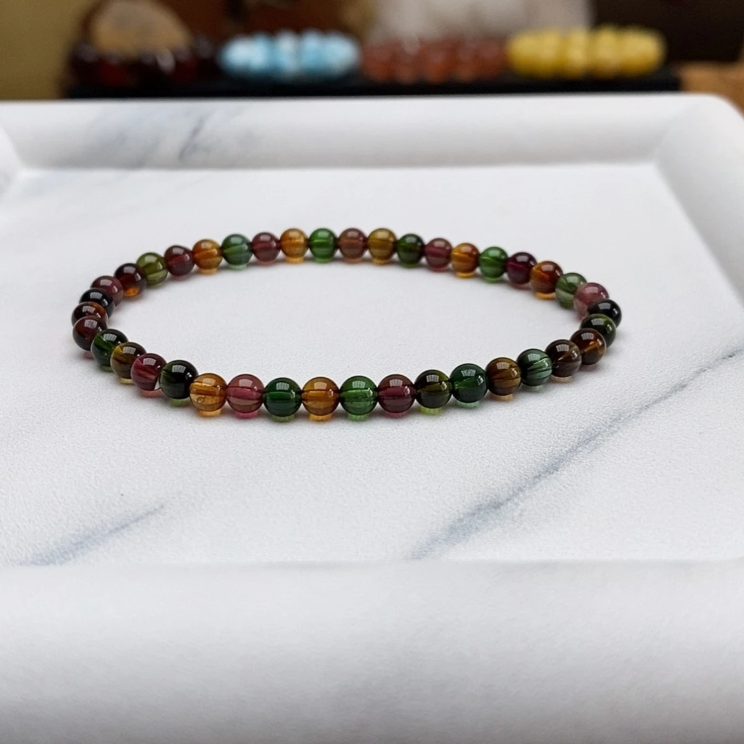 未镶嵌手链碧玺手链