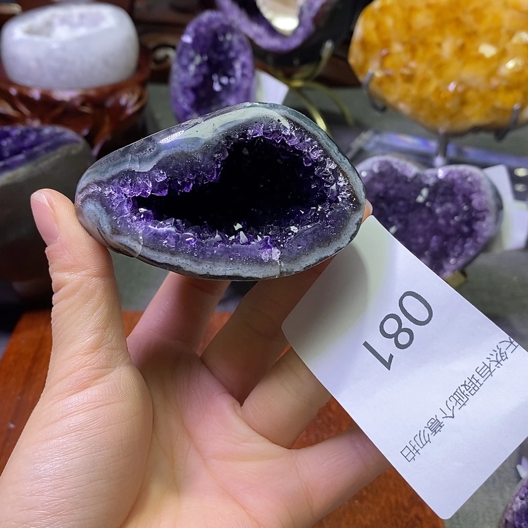 未镶嵌珠宝半成品紫晶