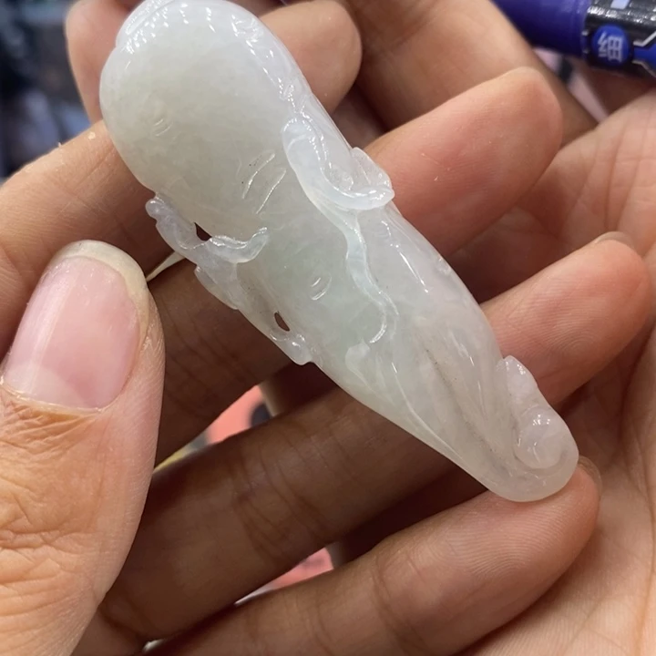 翡翠未镶嵌吊坠(不含链)用***卒1774