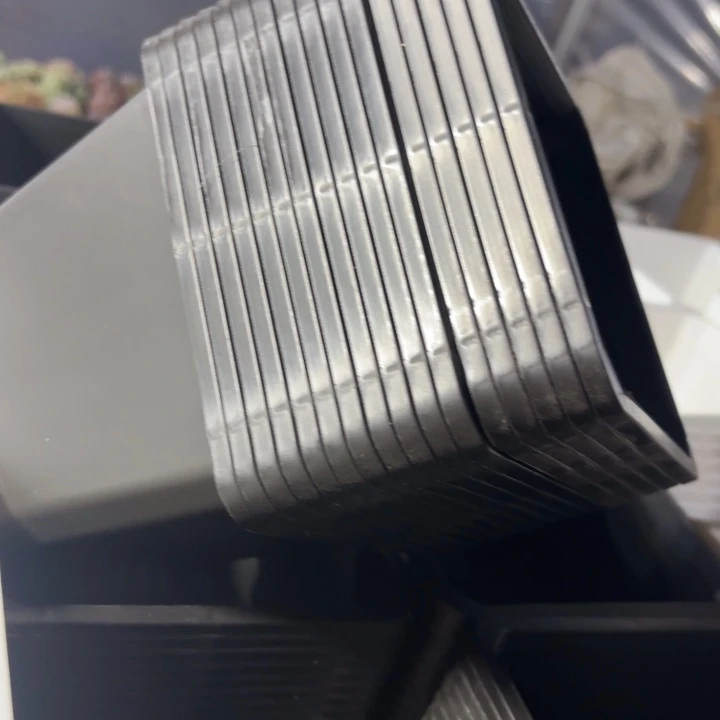 160黑方盆15公分高11公分10个