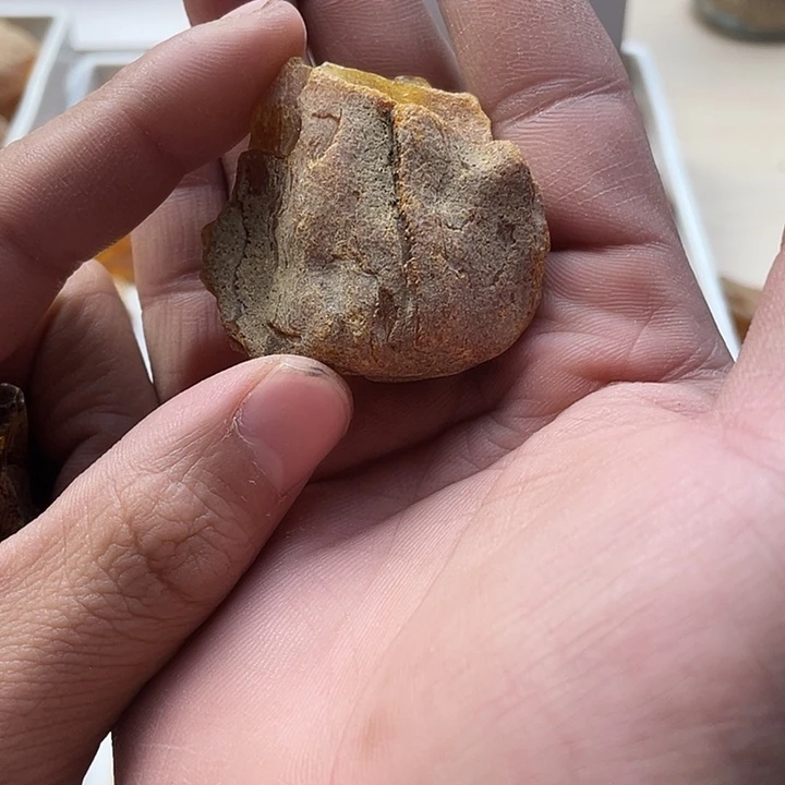 W***3定制琥珀未镶嵌天然琥珀蜜蜡