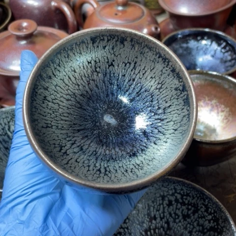 茶盏建阳建盏微瑕钵钵