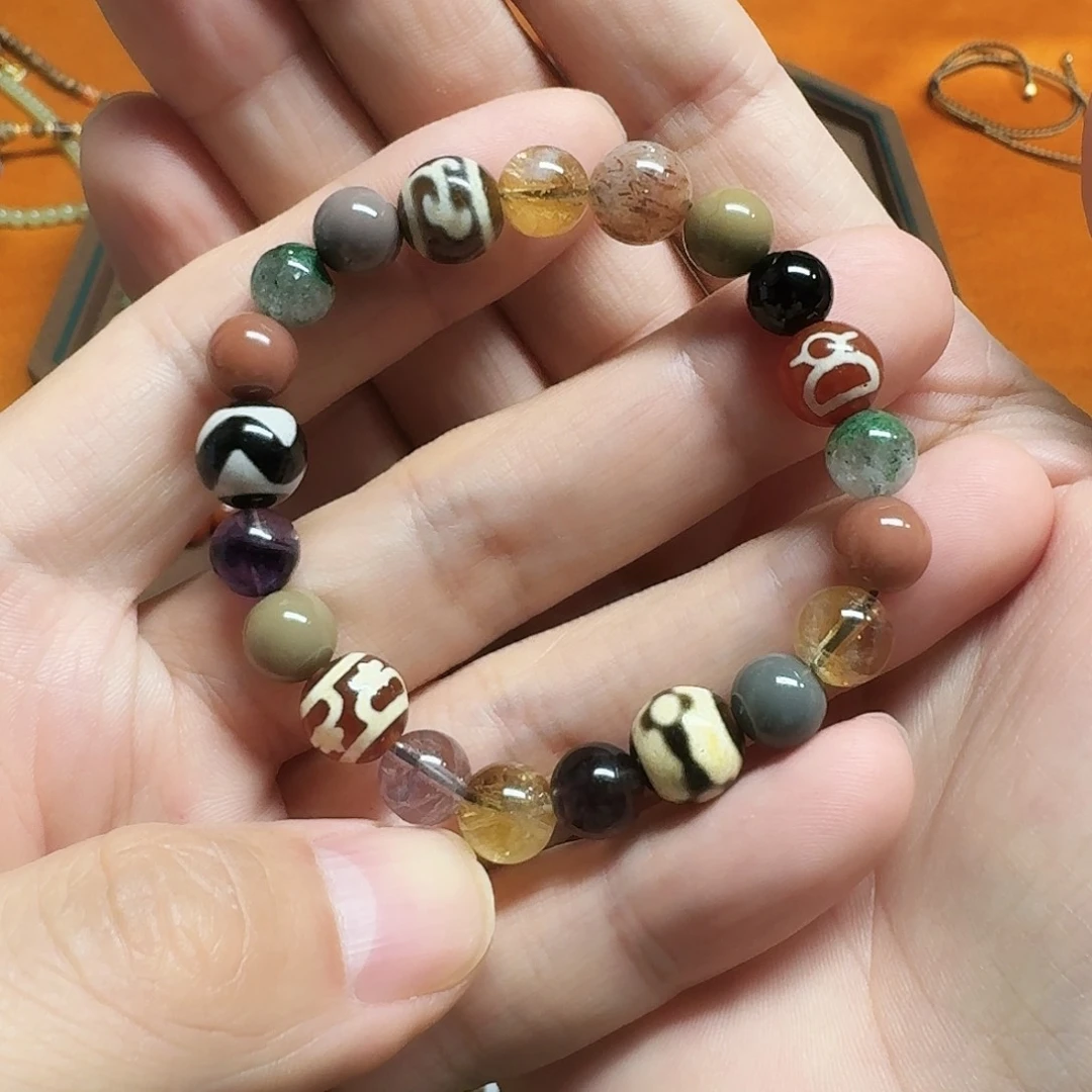 玛瑙/玉髓未镶嵌手链