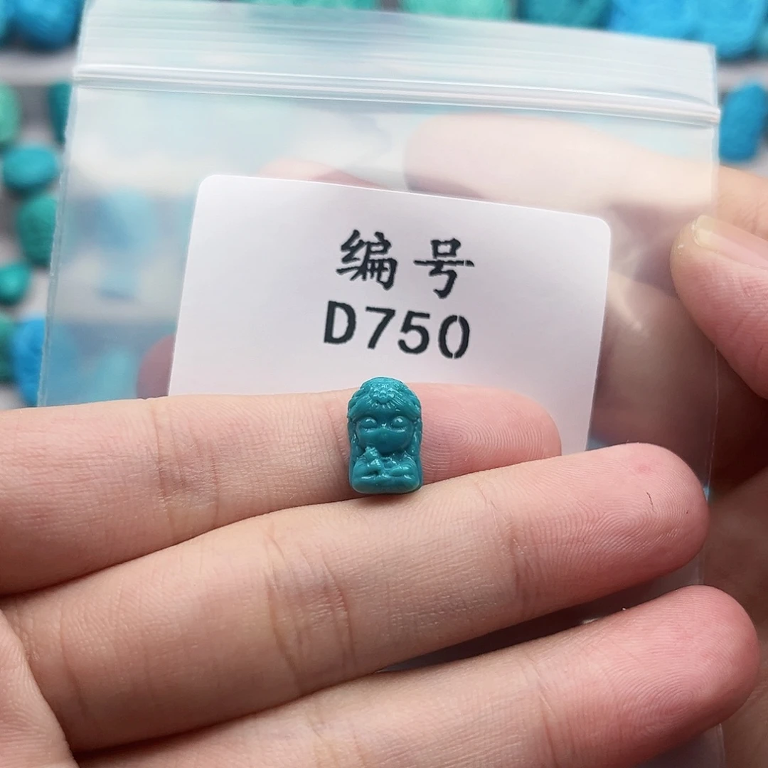 未镶嵌绿松石天然原矿雕刻绿松石