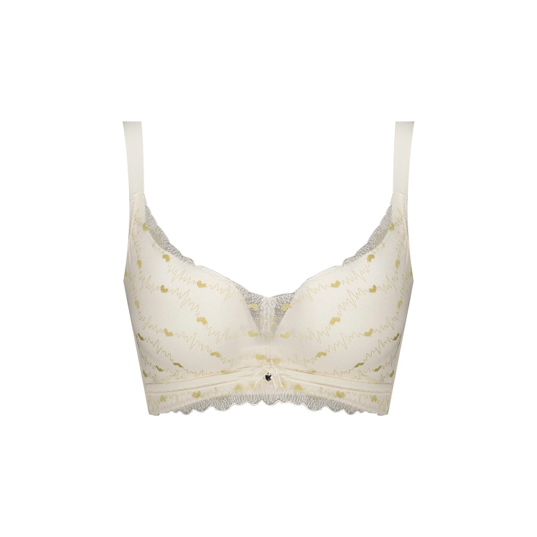 【梦幻蕾丝文胸】婴儿棉调整聚拢上托收副乳内衣U24CH050