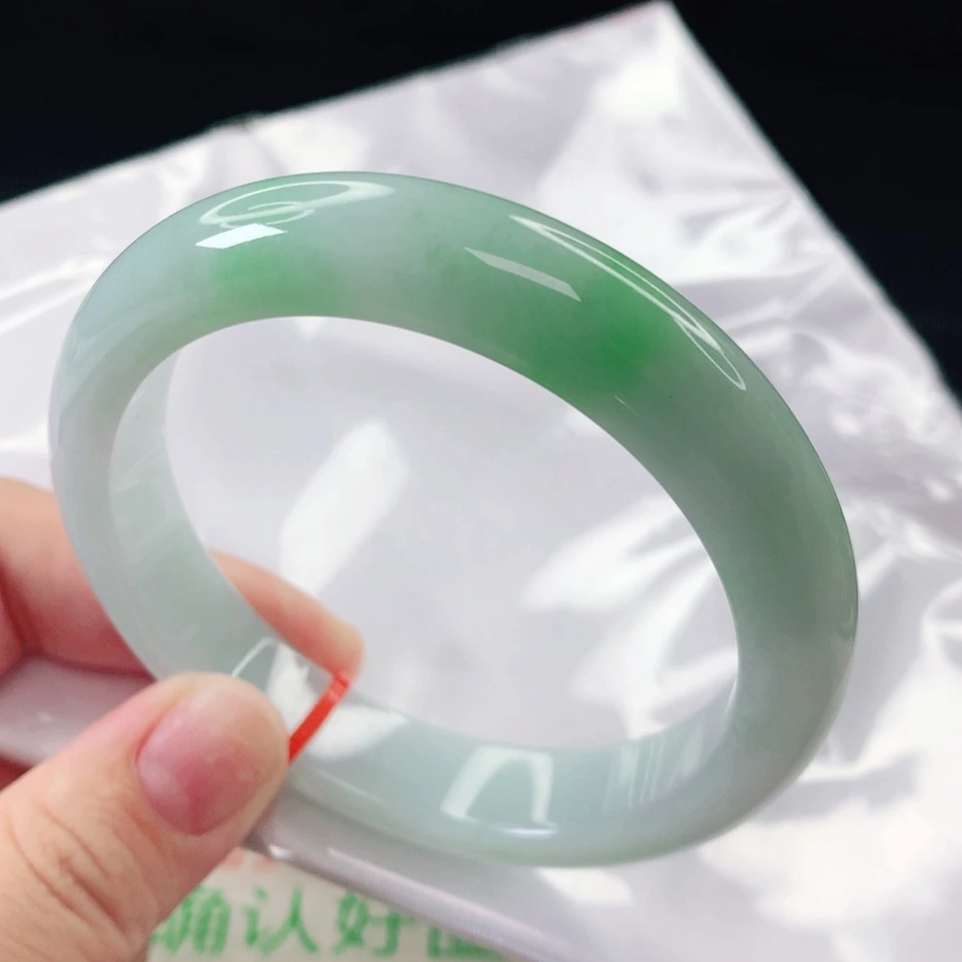 未镶嵌手镯翡翠正圈56.4