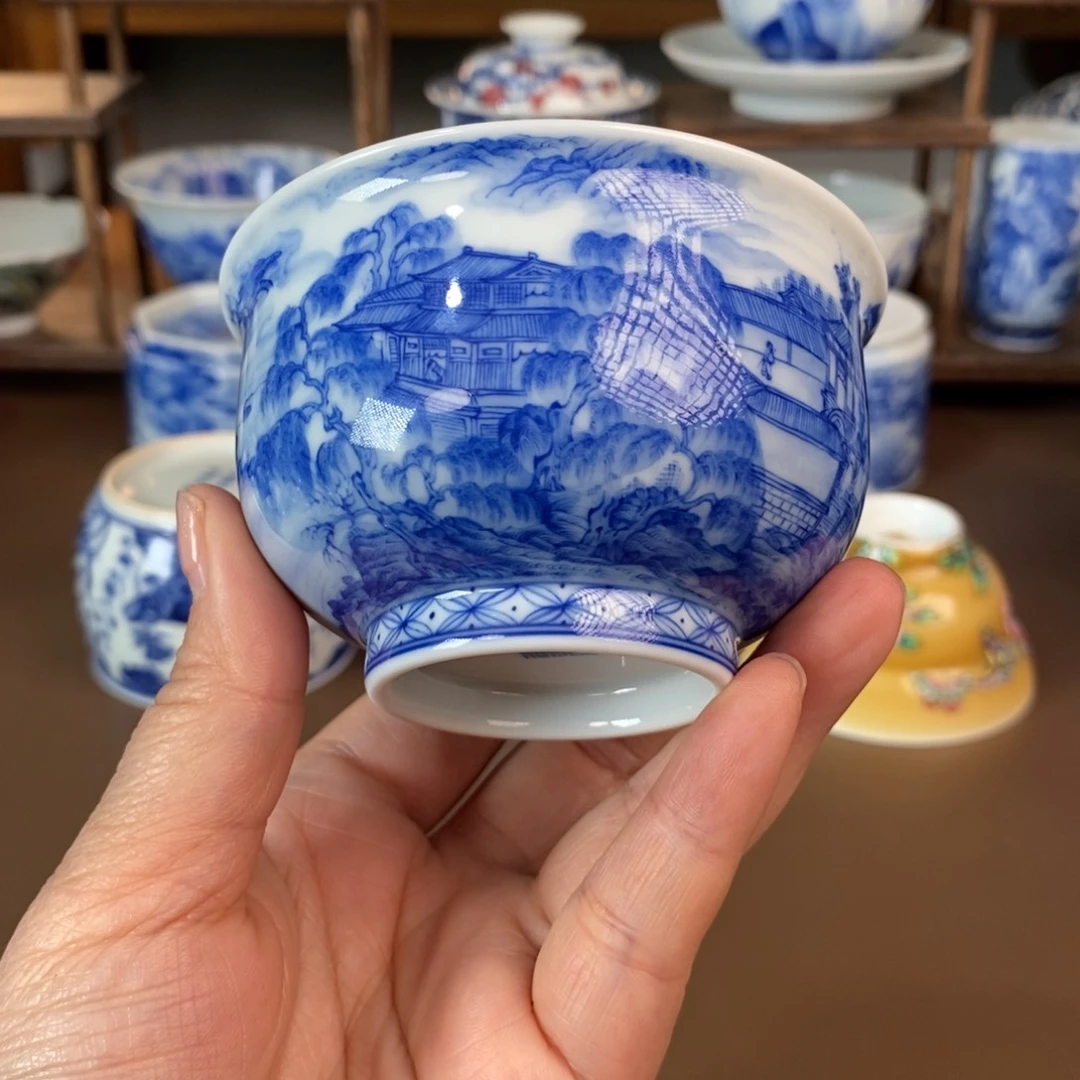 景德镇陶瓷手工手绘