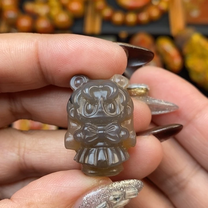 玛瑙/玉髓未镶嵌颈饰