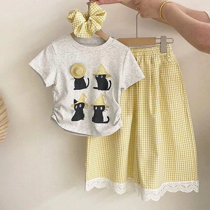 夏季男女童休闲家居套装（瑕疵事妈勿拍）