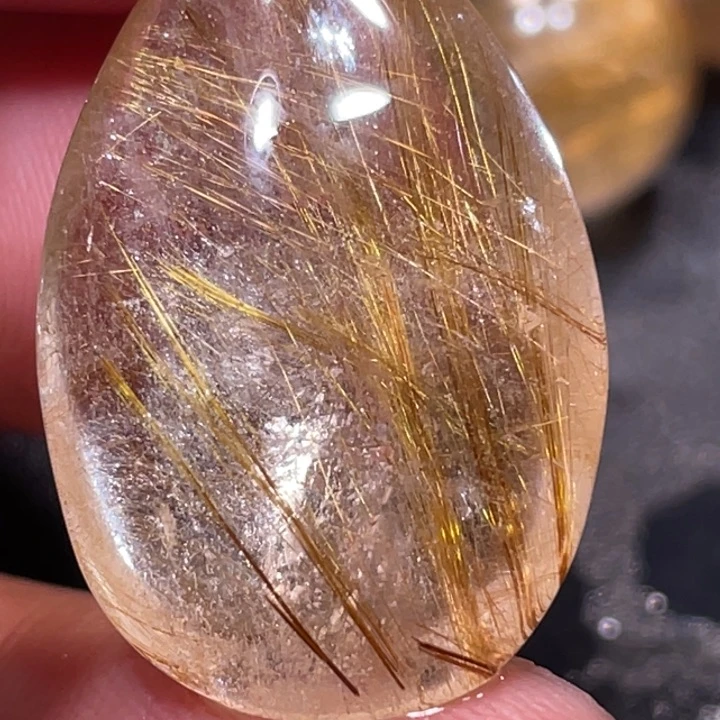 繁***鑫未镶嵌颈饰发晶钛晶