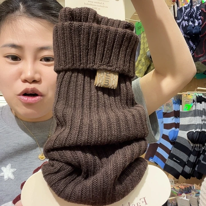 女士袜套一双咖色