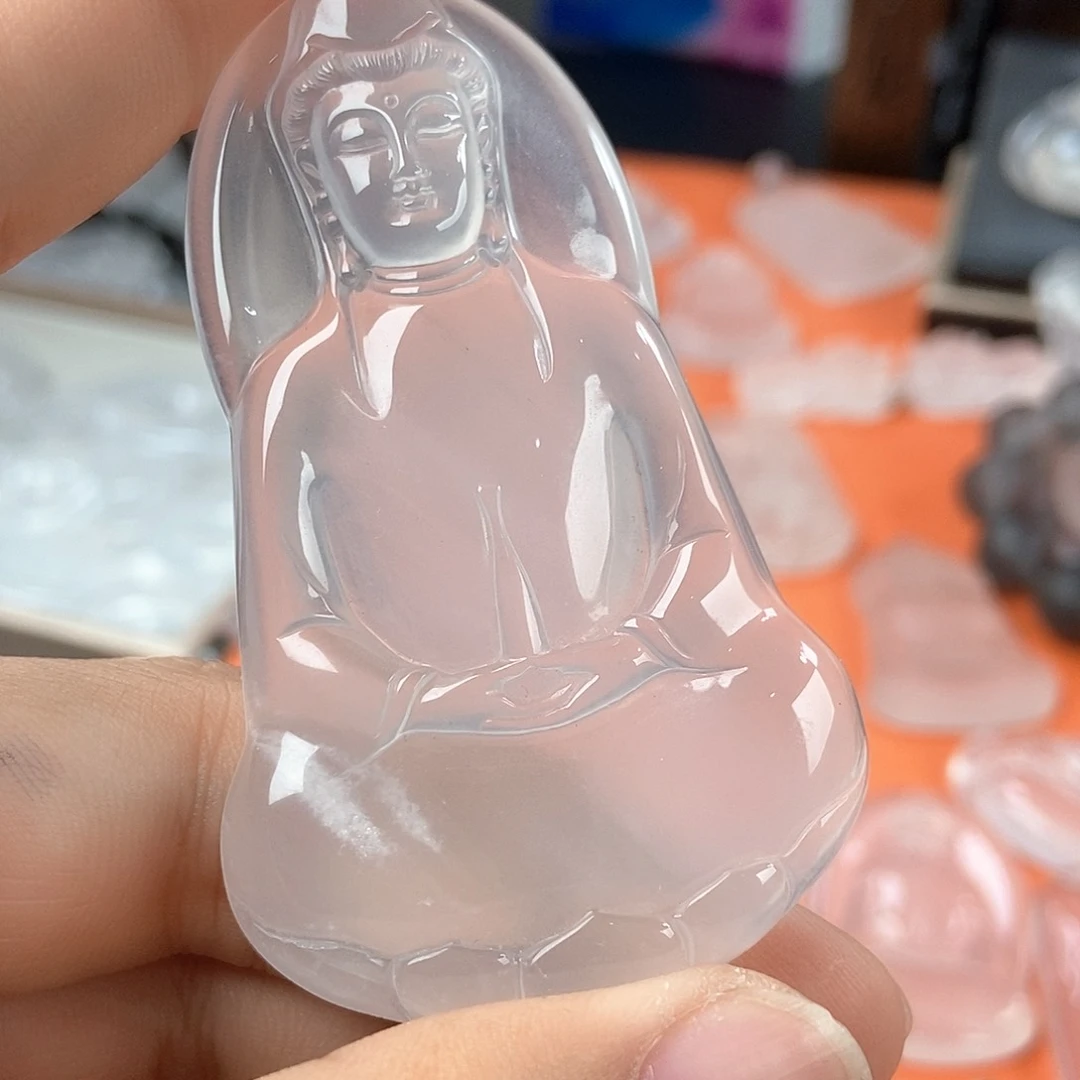 石英质玉颈饰未镶嵌吴*生