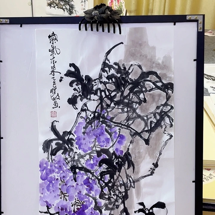 国画张圣敏先生纯手绘作品