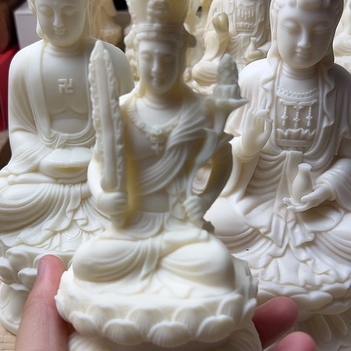 爱***座藤虚空藏摆件15公分