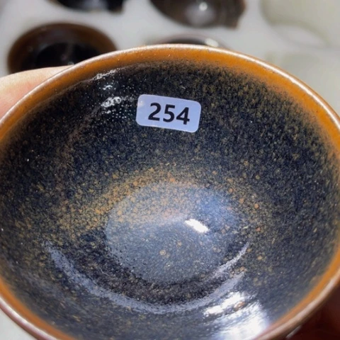 茶盏原矿原釉柴烧建盏