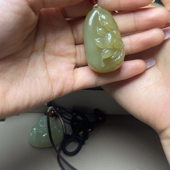 手链未镶嵌和田玉（糖玉）