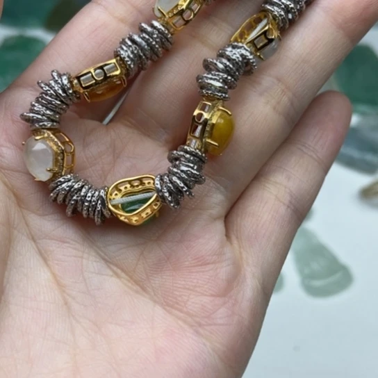 翡翠未镶嵌吊坠(不含链)天然缅甸翡翠a货