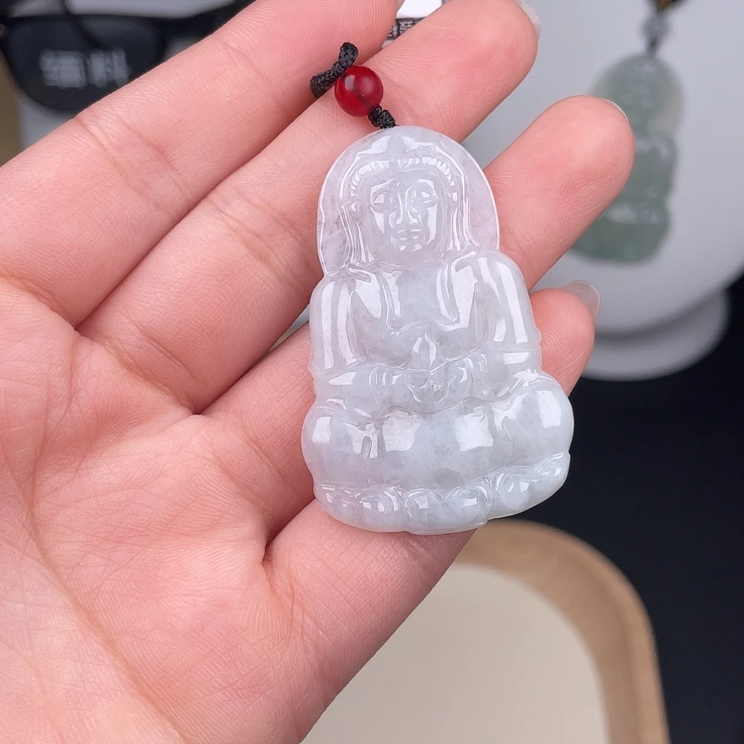 翡翠未镶嵌颈饰zw008