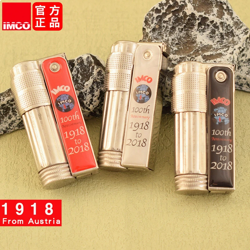 爱酷IMCO砂轮打火机防风6700不锈钢限量100周年纪念款潮流礼品a