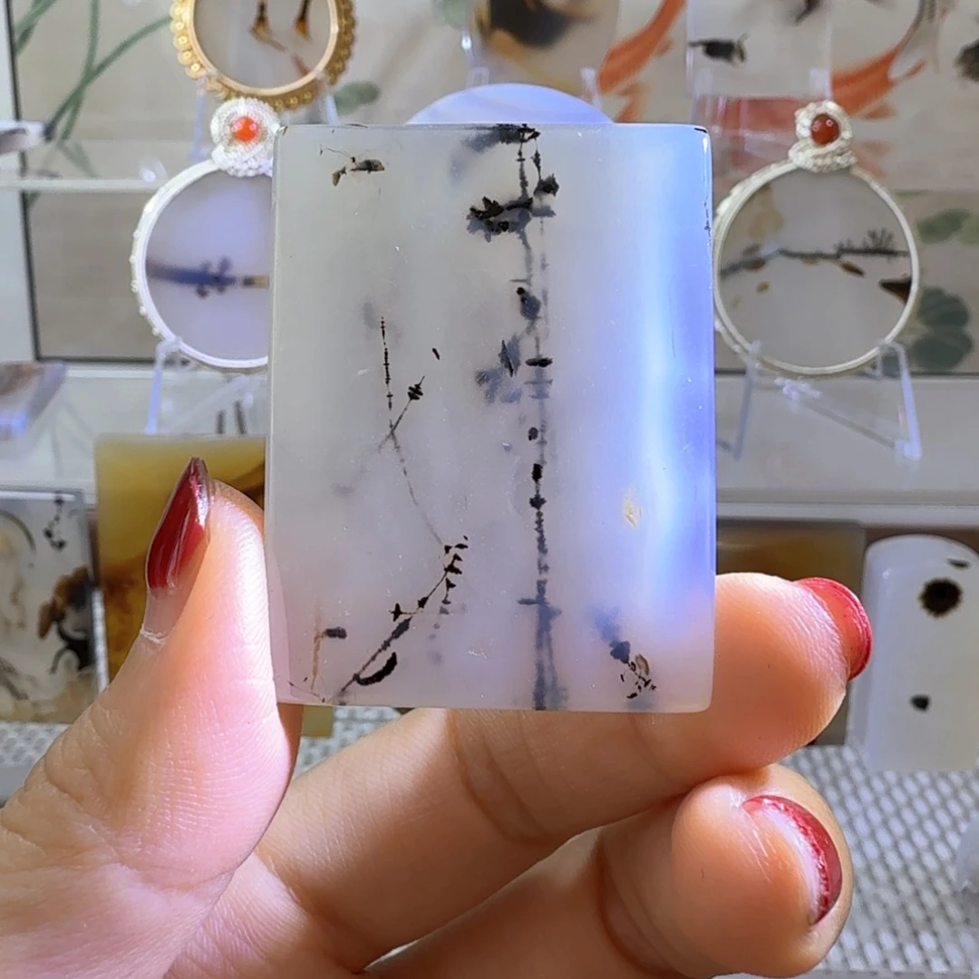 未镶嵌吊坠(不含链)玛瑙/玉髓23