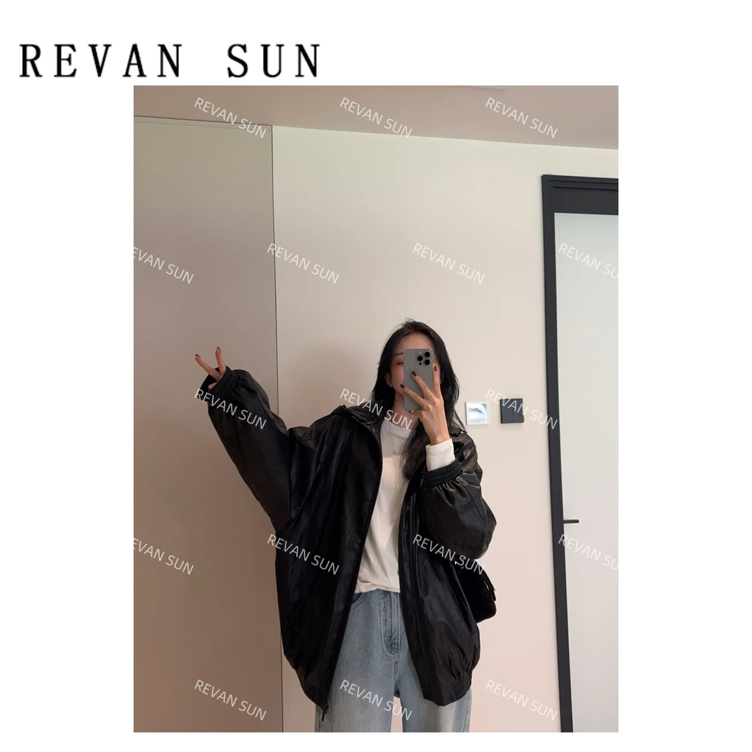 REVAN SUN-大骨架穿搭 森屿 连帽外套2490