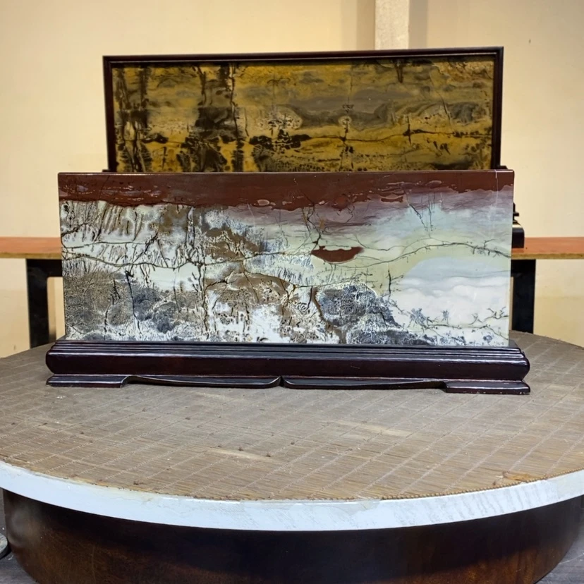 【闪购商品】广西国画石草花石