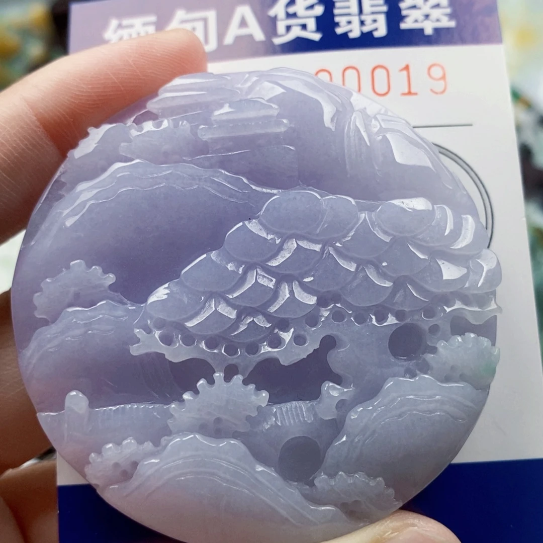 吊坠(不含链)未镶嵌翡翠