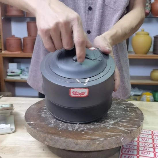 紫砂茶叶罐微瑕7810