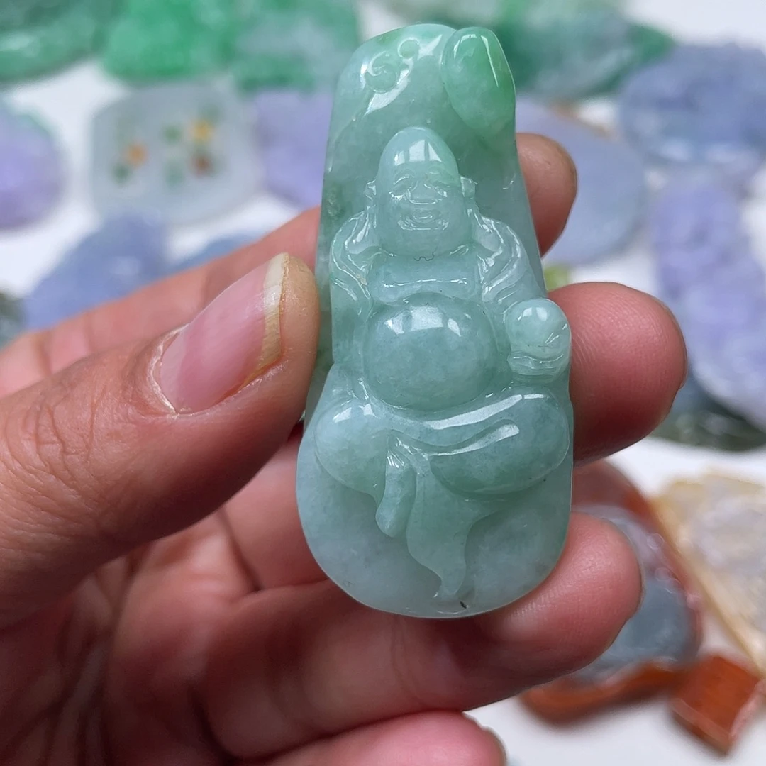 颈饰未镶嵌翡翠翡玉缘翡翠