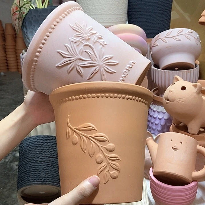 18×17雾化香草+红陶橄榄枝2个