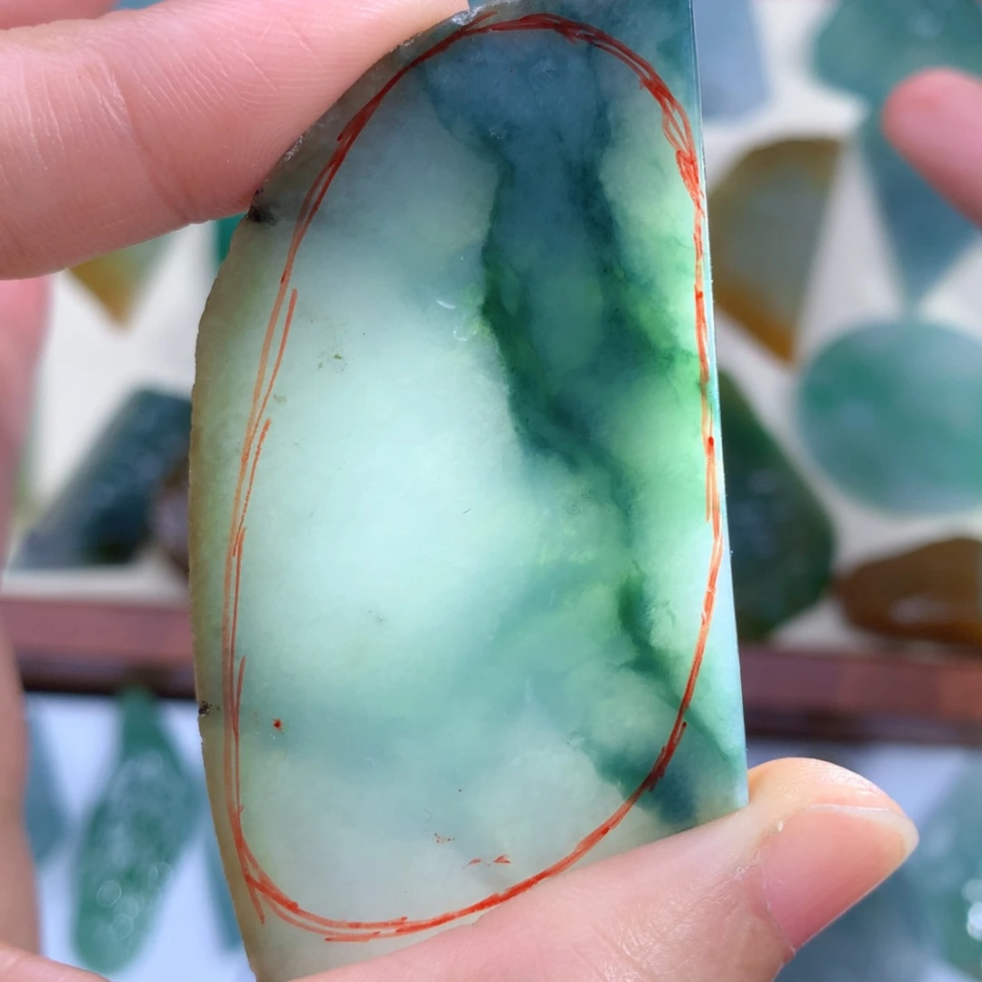 定制翡翠未镶嵌天然缅甸翡翠包工包料