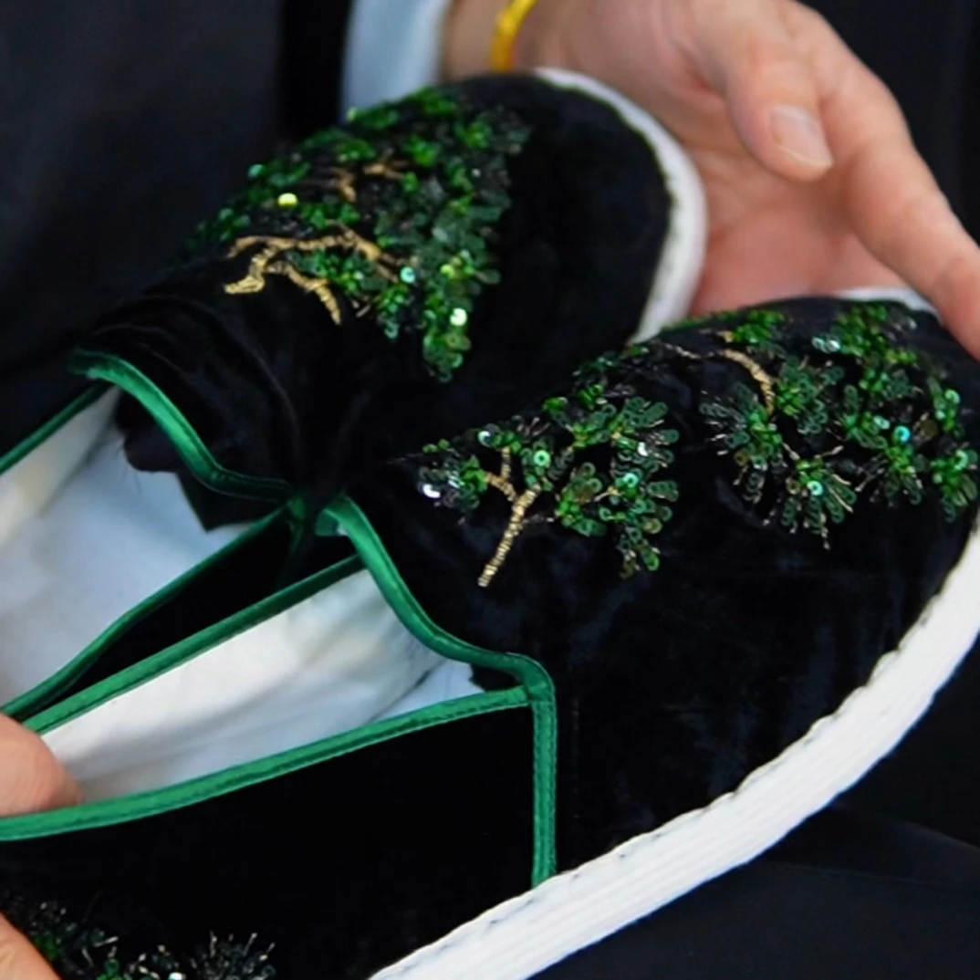 栖山筑食 手工布鞋 放轻松