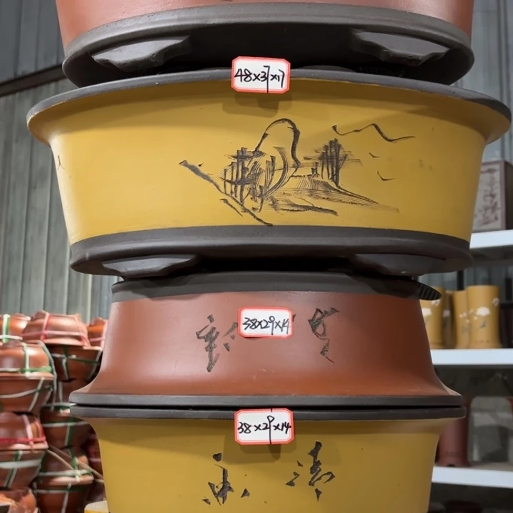 紫砂花盆             158-4