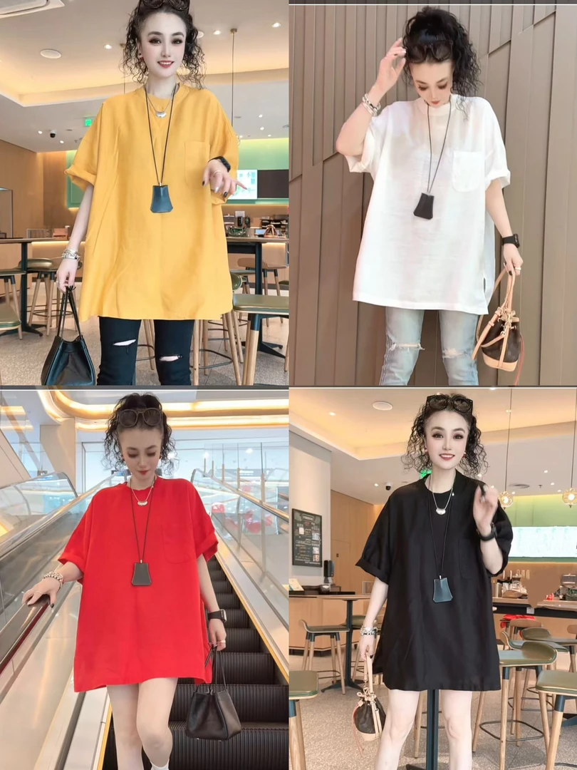 【小虹虹商贸】2025夏季新款韩版时尚休闲百搭纯色大版亚麻衬衫