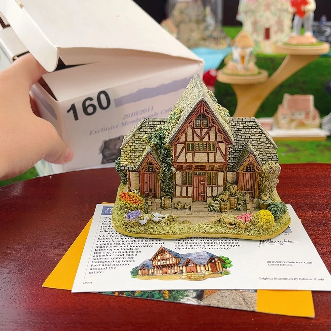 紫砂茶宠小房子微缩景观