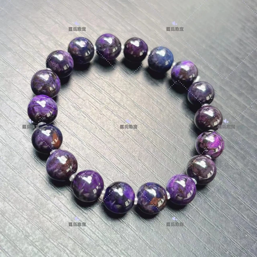 匡氏甄选 收藏级舒俱来老料帝王紫手链9mmZ-HL-A2054（多样性发一）