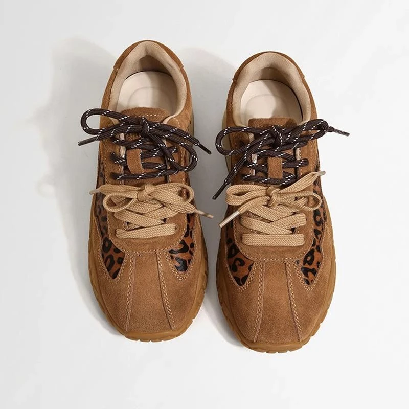 GSNK【烂漫旧梦】里外 ~2025新款复古厚底休闲德训鞋