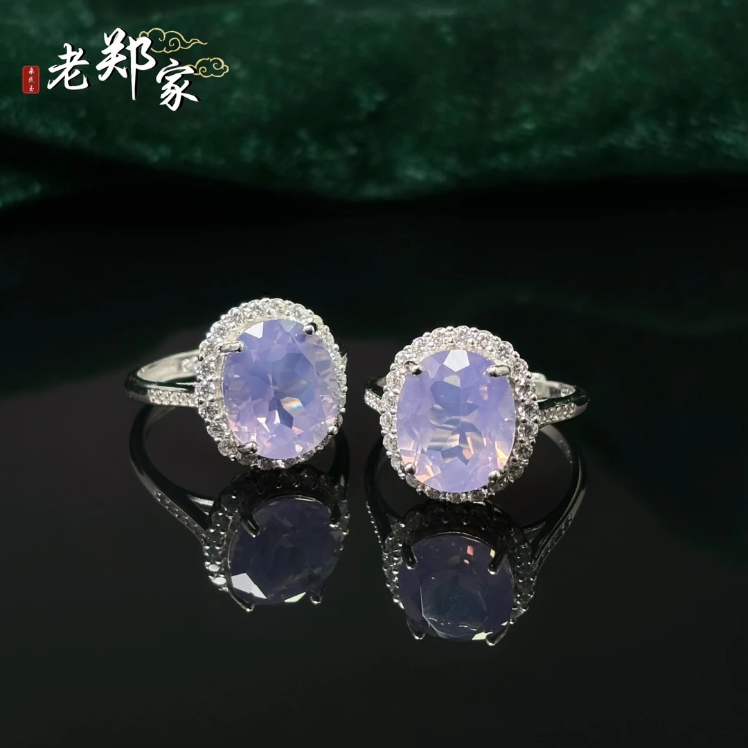 【老郑家】925银水晶戒指 (多样性发一件) 415