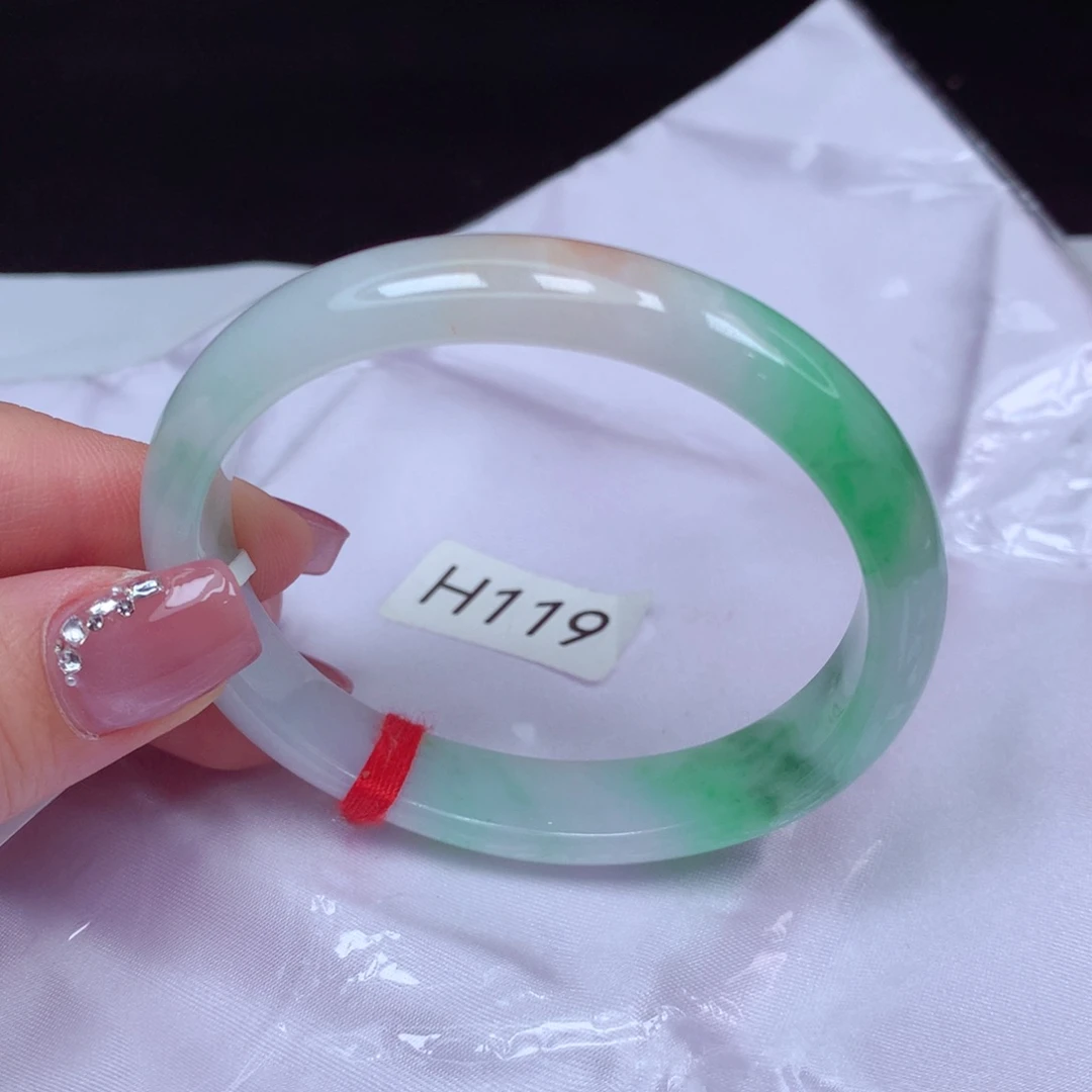 翡翠手镯未镶嵌手镯56贵妃