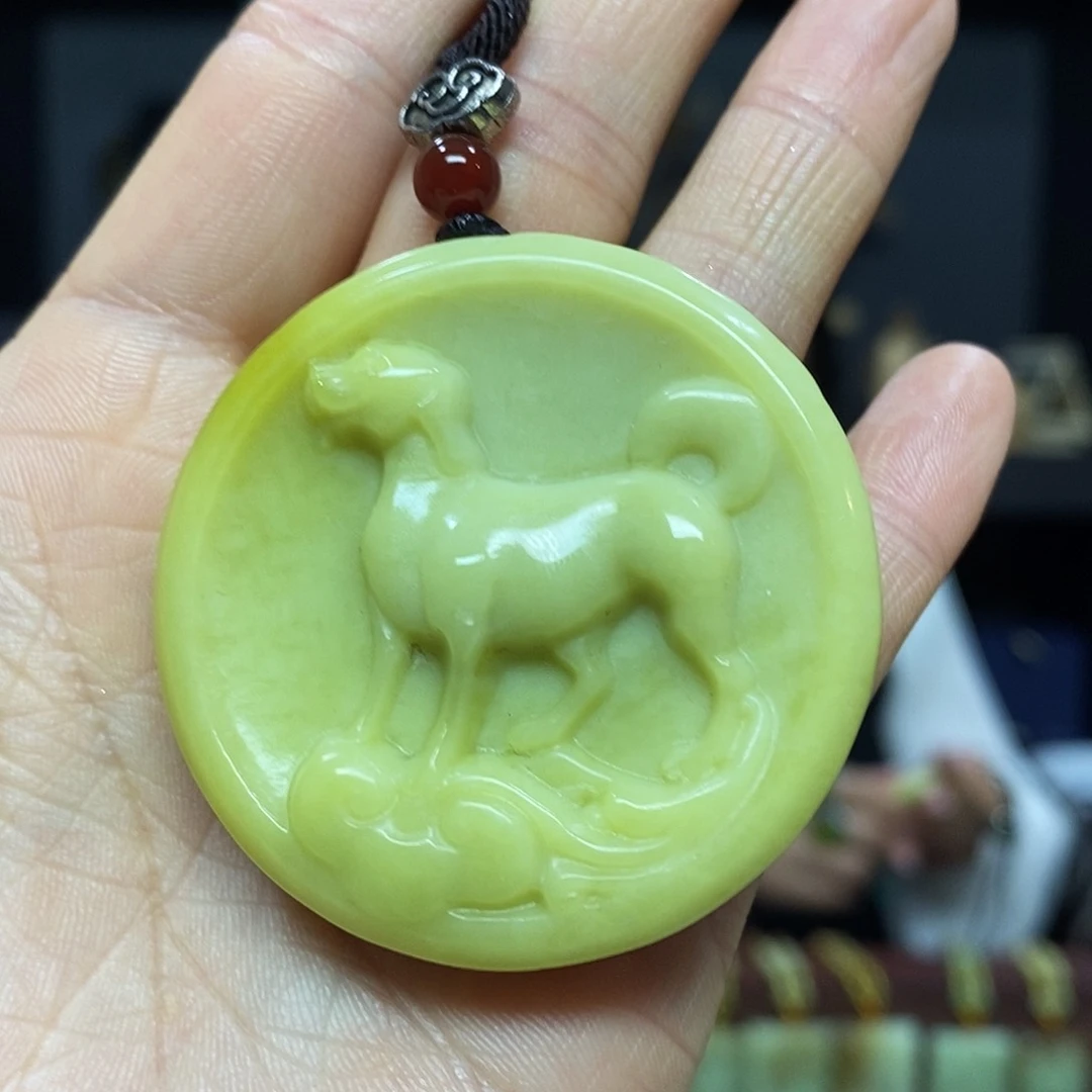 岫玉挂件吊坠未镶嵌