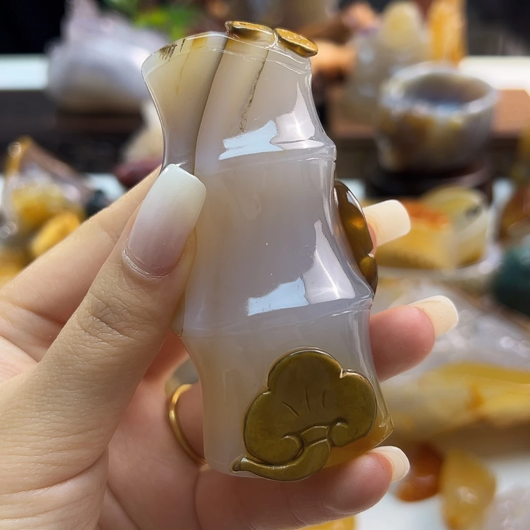 玛瑙/玉髓未镶嵌颈饰