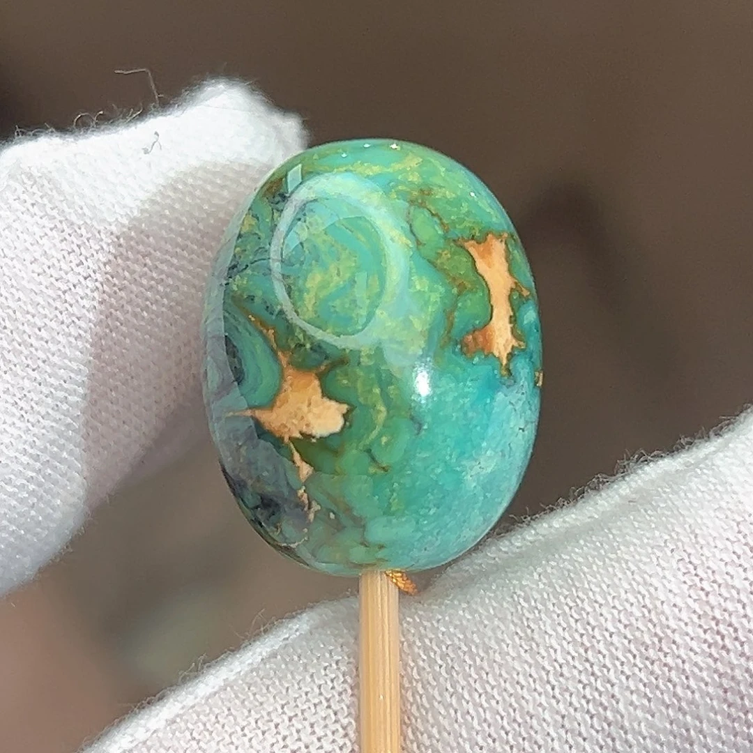 绿松石未镶嵌珠宝奇石