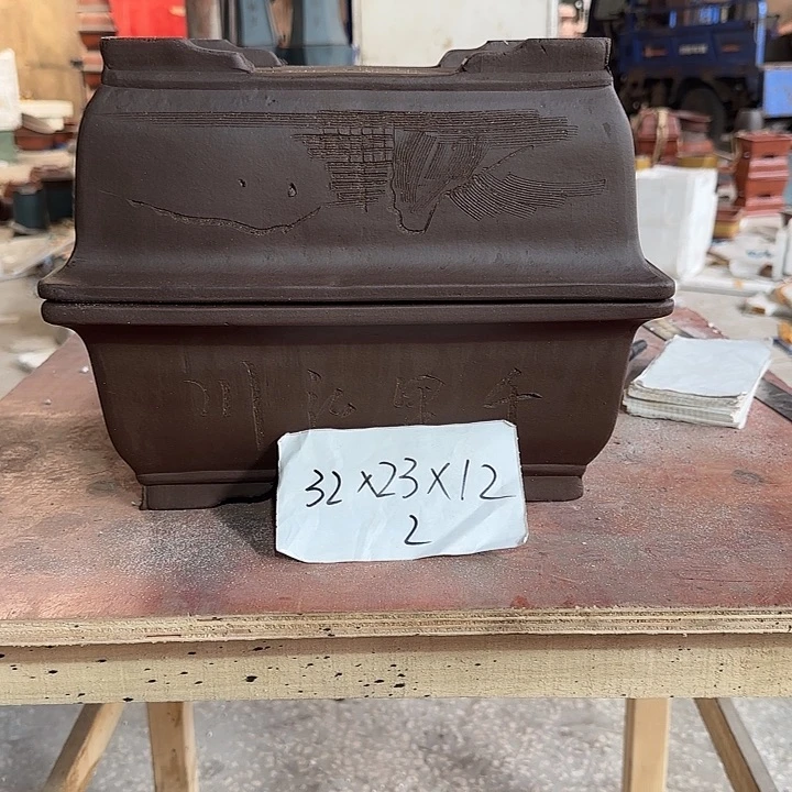 紫砂花盆盆景盆盆