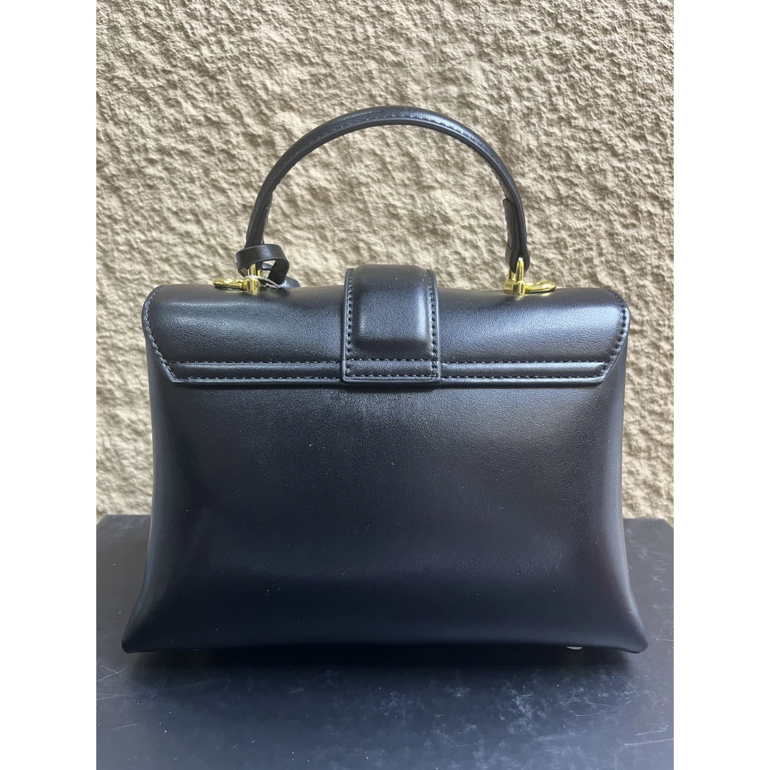 TOLEX2025新款手工女包休闲时尚百搭绿色黑色玫瑰23cm