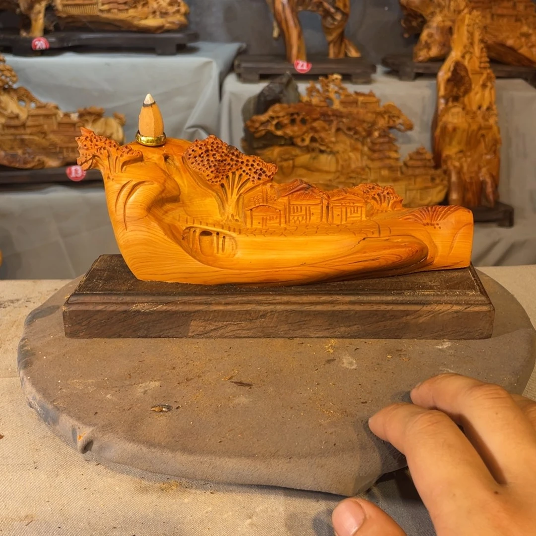 柏木（崖柏）崖柏意境山水