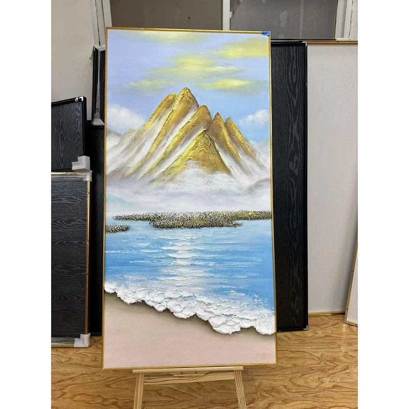 竖版金山|简约装饰画80*160