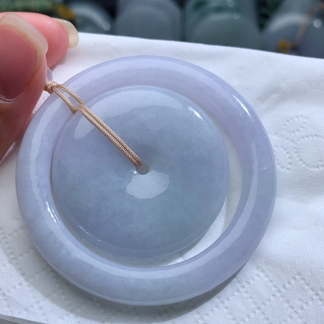 翡翠未镶嵌颈饰208