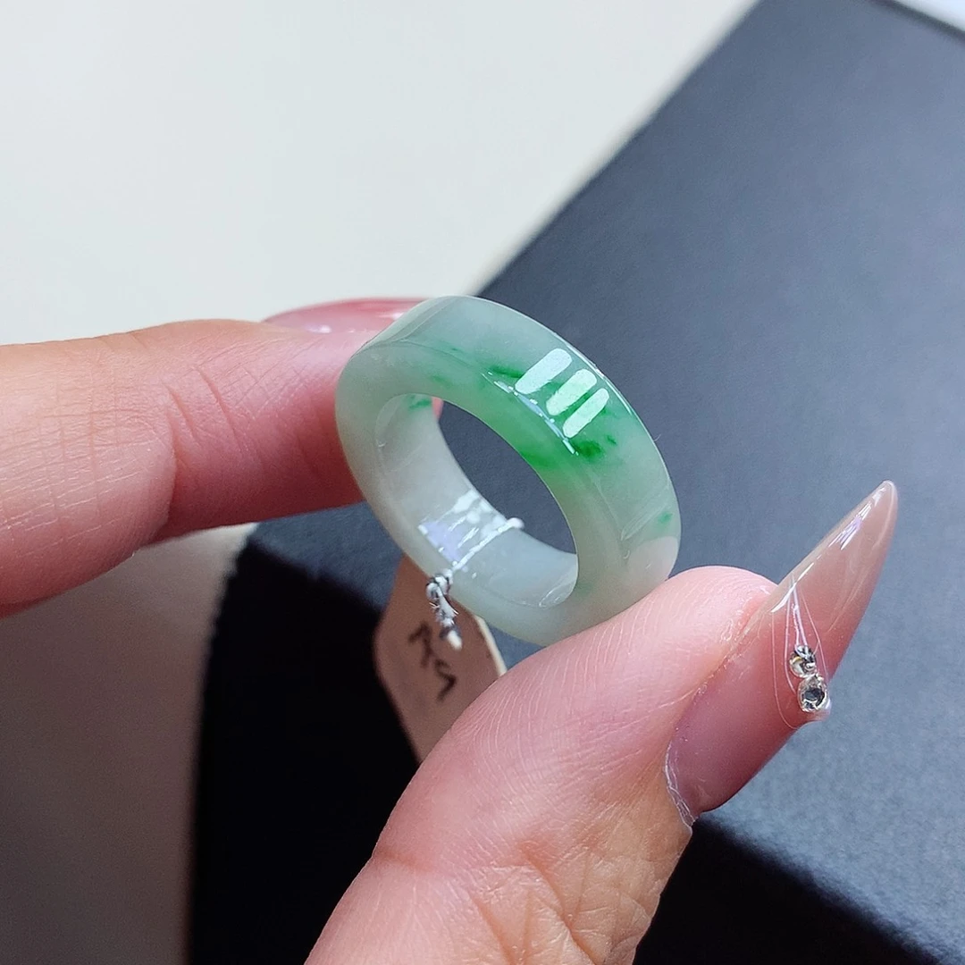 翡翠戒指未镶嵌13-14号